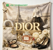 Dior Throw Blankets